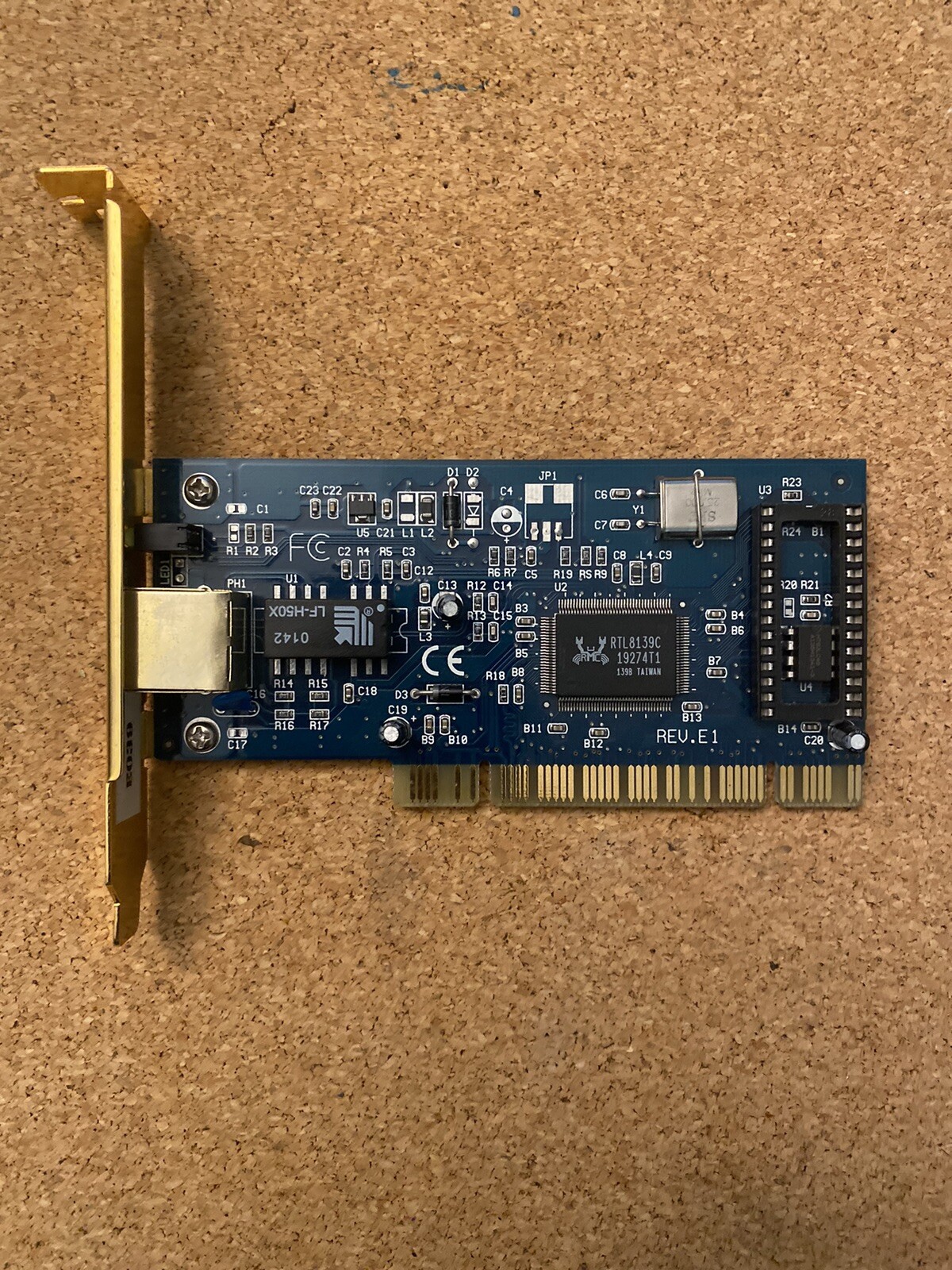 FASTline UTP 10/100 PCI NETWORK CARD CS-23-550-02 P/N 040B40119534