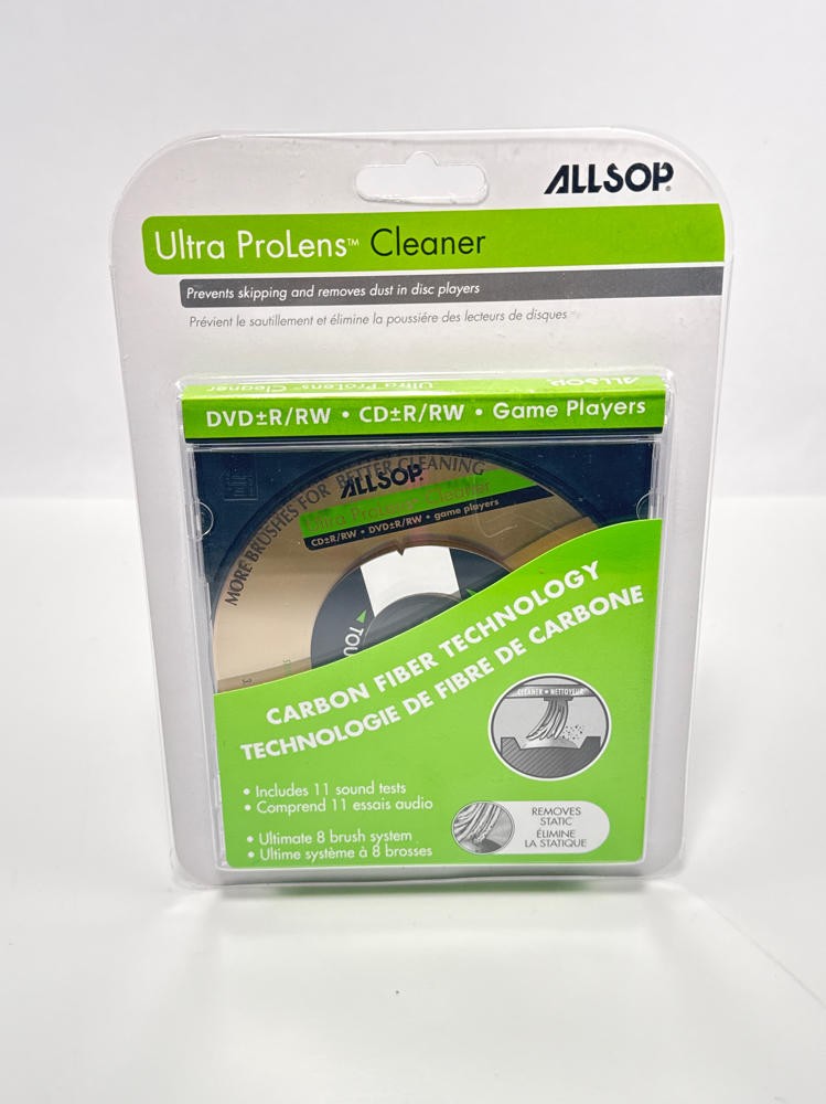 Allsop Ultra ProLens Cleaner for DVD CD Drives & Game Players 23321