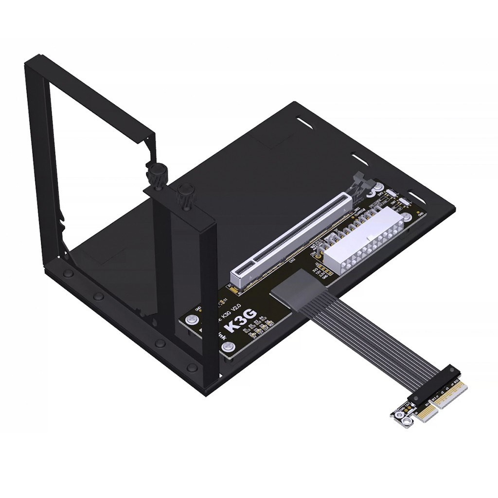 ADT-Link K3G PCIe 5.0 x4 External Desktop GPU Riser Extension Cable