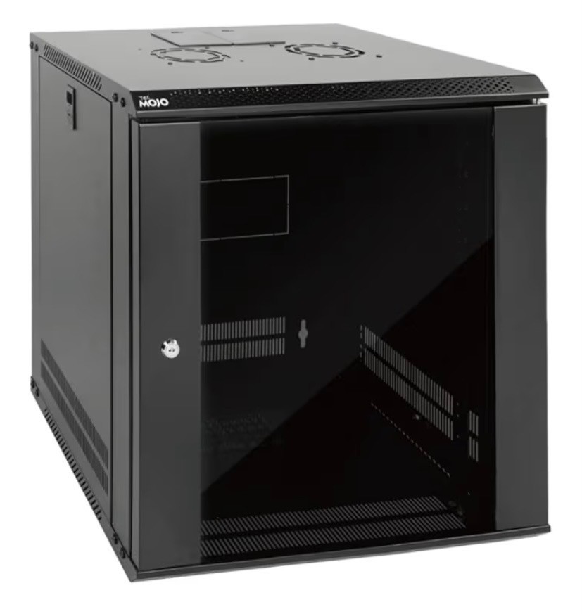 Tecmojo 12U Wall Mount Server Cabinet IT Network Rack Enclosure Lockable