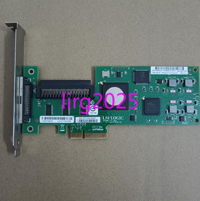 1pc used HP LSI20320IE PCI-E SCSI 439946-001 439776-001