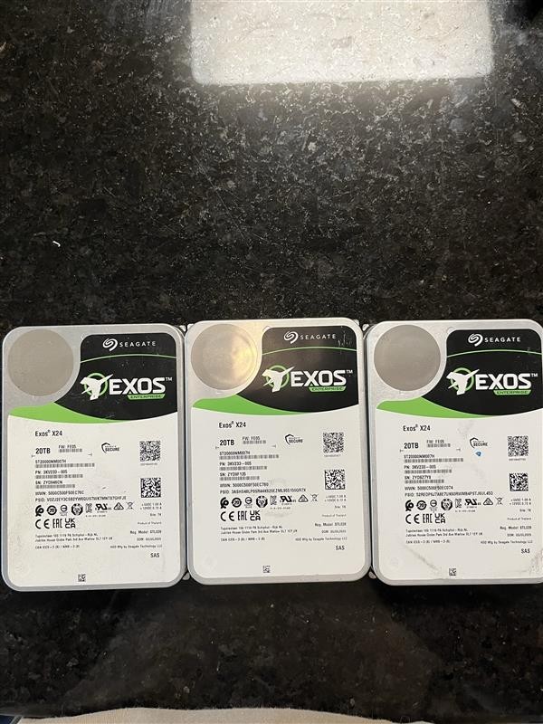 Seagate Exos X20 ST20000NM007D 20TB 7200 RPM 256MB 