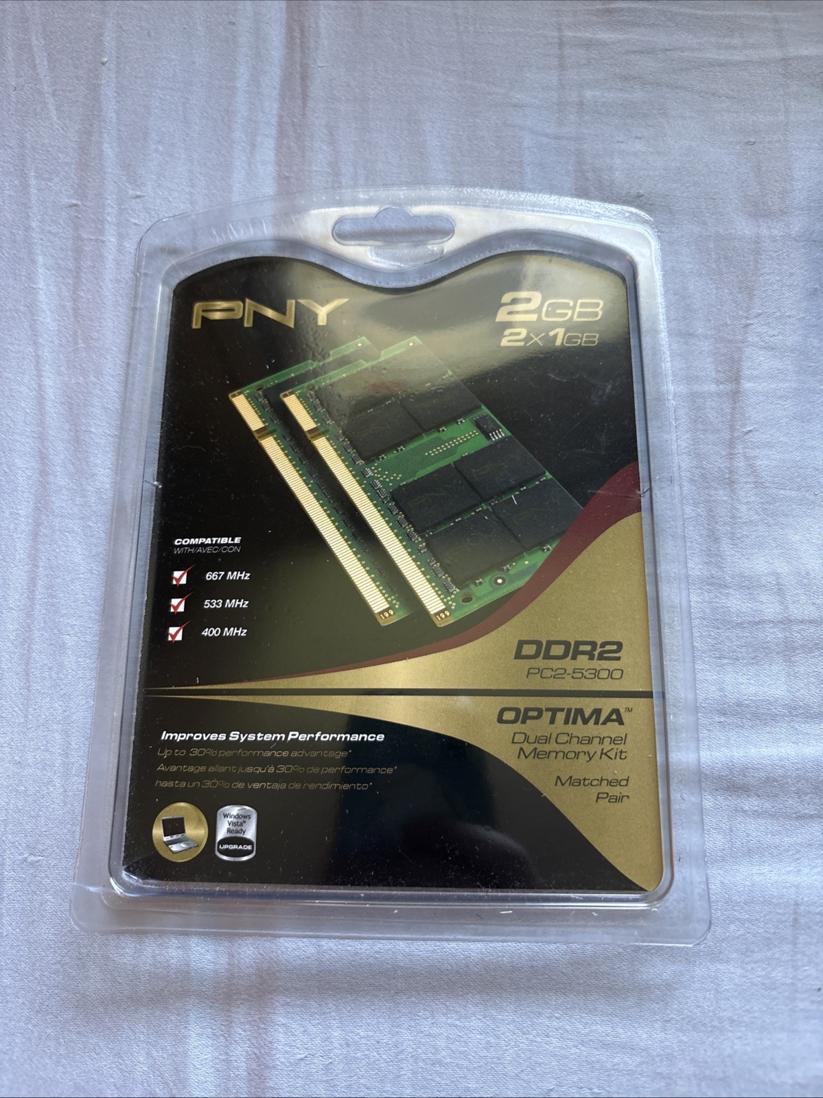 EDGE Memory PC2-5300 2 GB SO-DIMM 667 MHz DDR2 Memory (MN2048KD2-667)