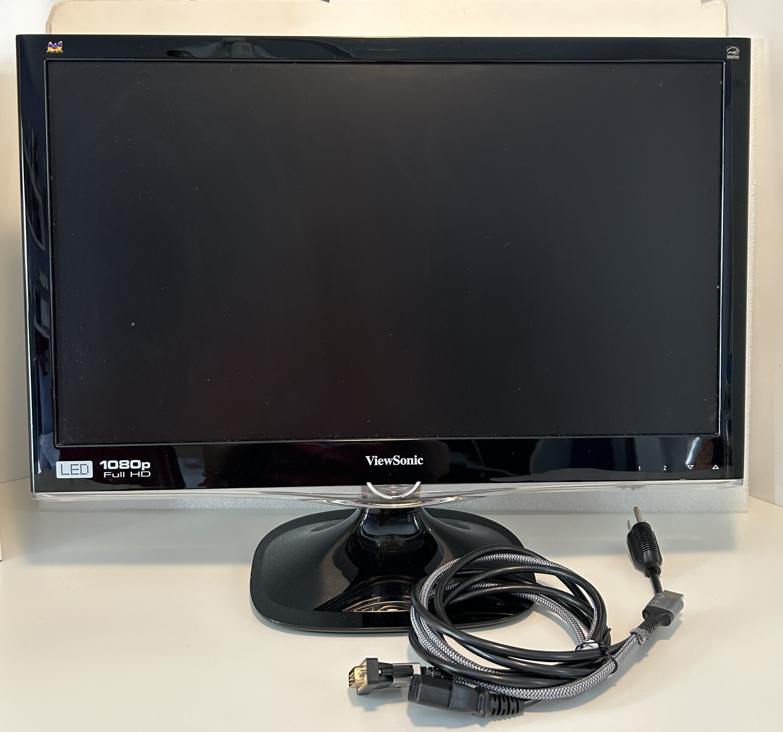 ViewSonic VX2250WM-LED 21.5'' LCD Flat Panel Monitor VS13239 w/ Power