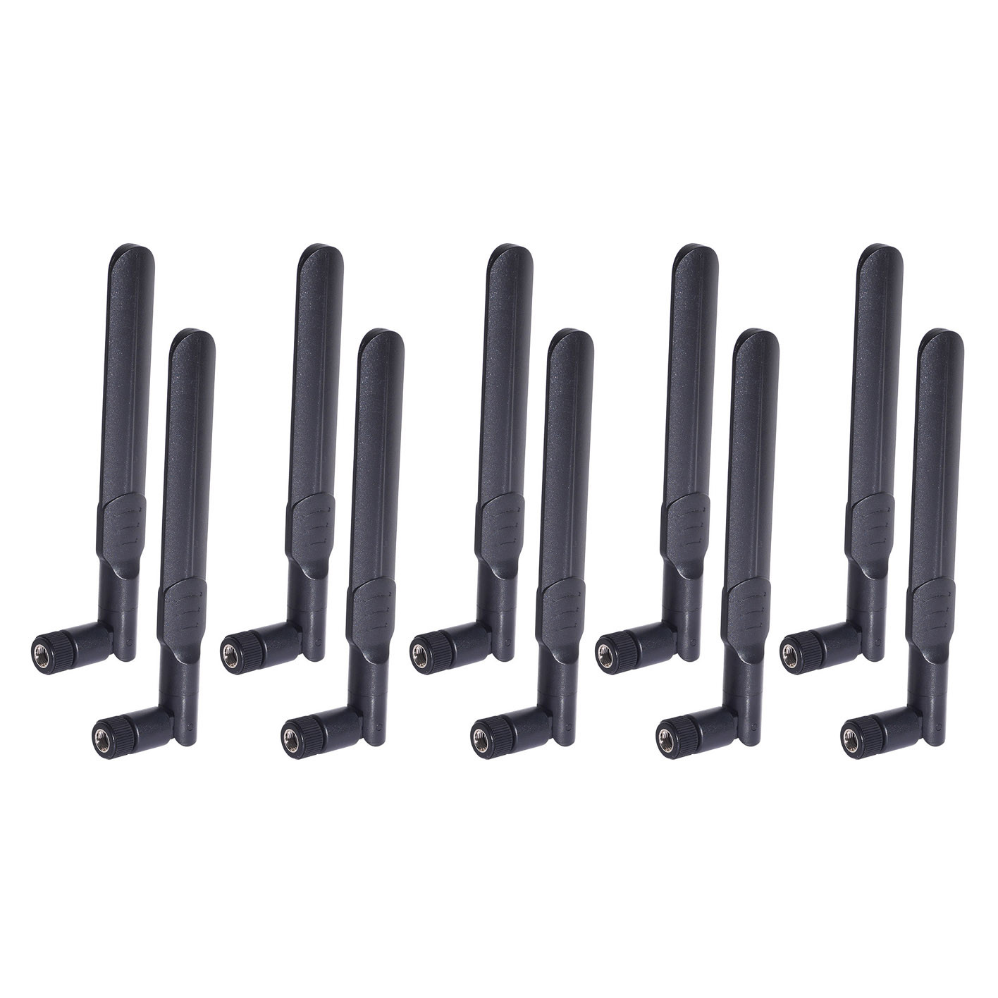 10-Pack Dual Band 2.4GHz 5.8GHz RP-SMA Antenna 8dBi WiFi Antenna for IP Camera