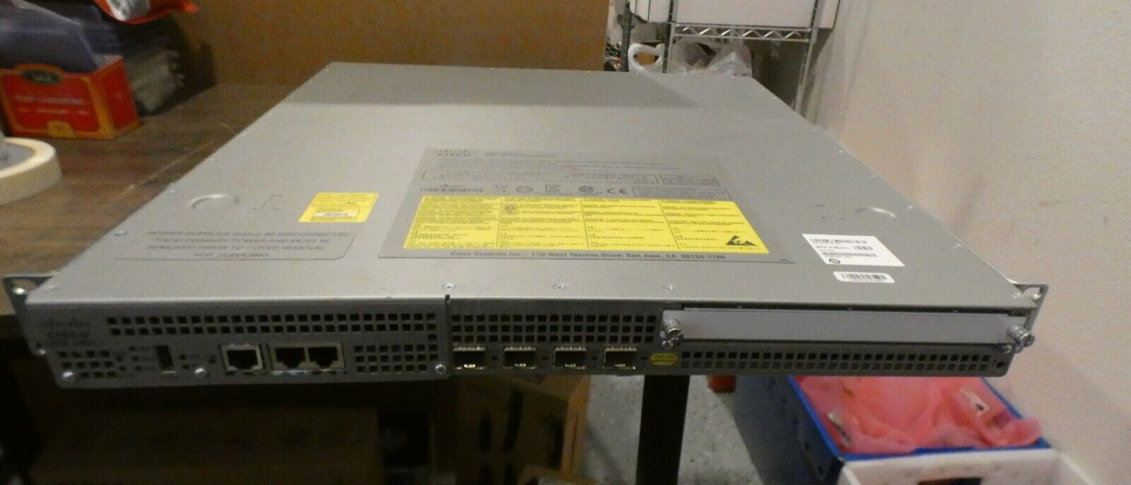 Cisco ASR1000 Series ASR1001 Router w/Dual PSU Aggregation Services AR 1001