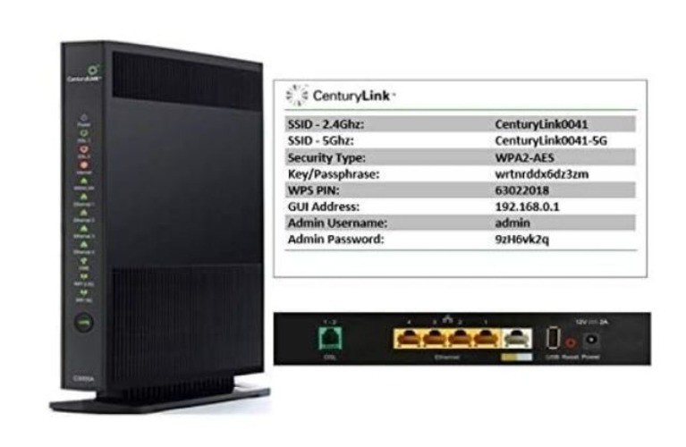 Actiontec Wireless DSL Modem CenturyLink Model 3000A