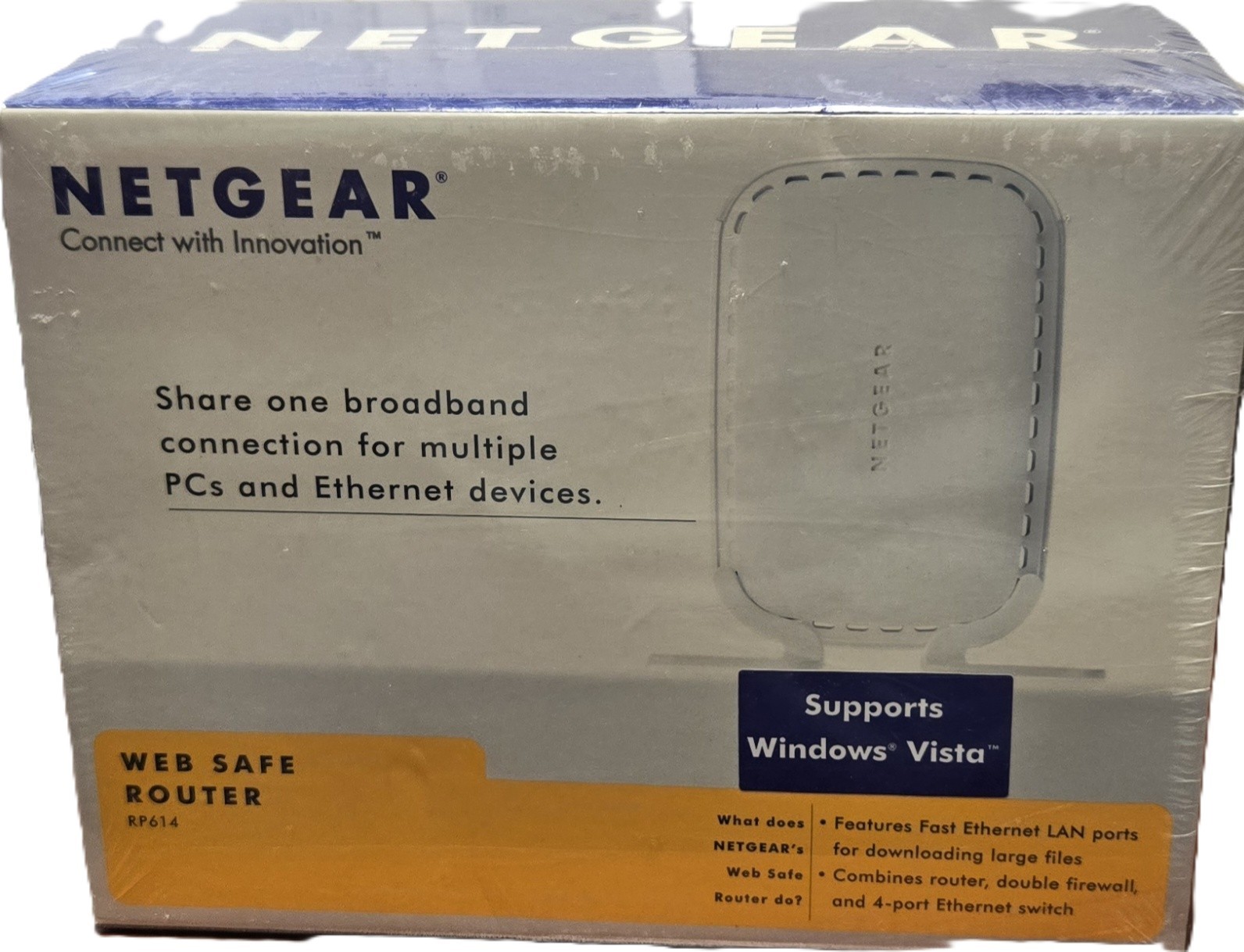 Netgear Web Safe Router RP614 New sealed in box