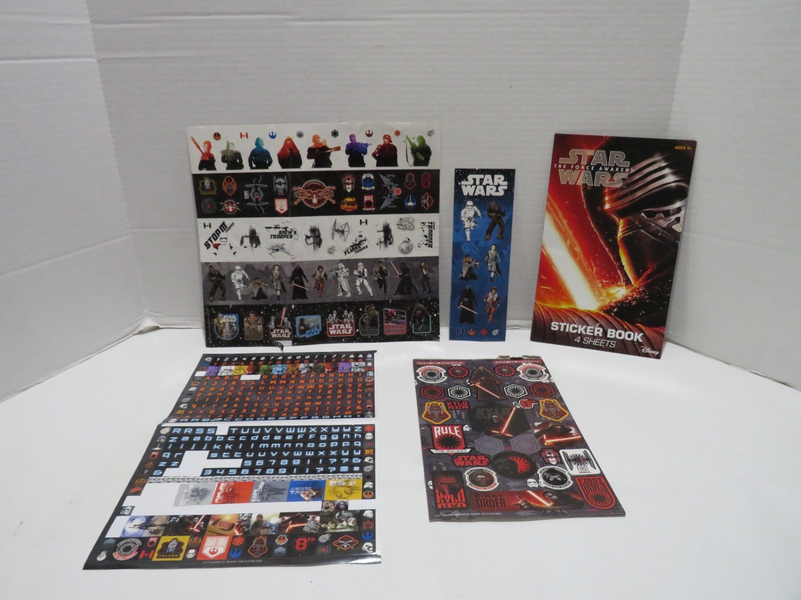 VTG STAR WARS STICKER LOT
