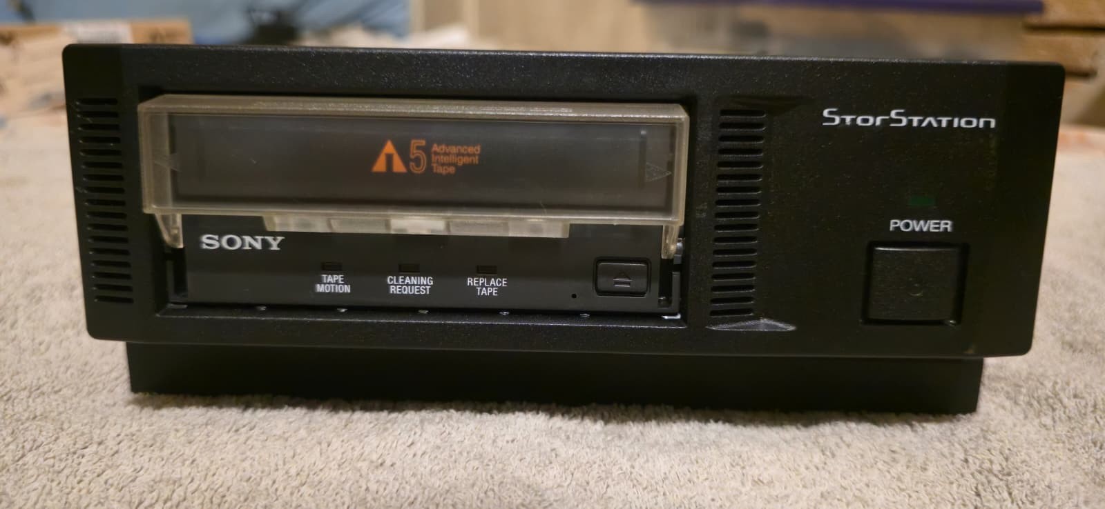 Sony SDX-D1100 SCSI AIT Tape Drive Pristine + 9 FREE Sealed AIT-5 Tapes