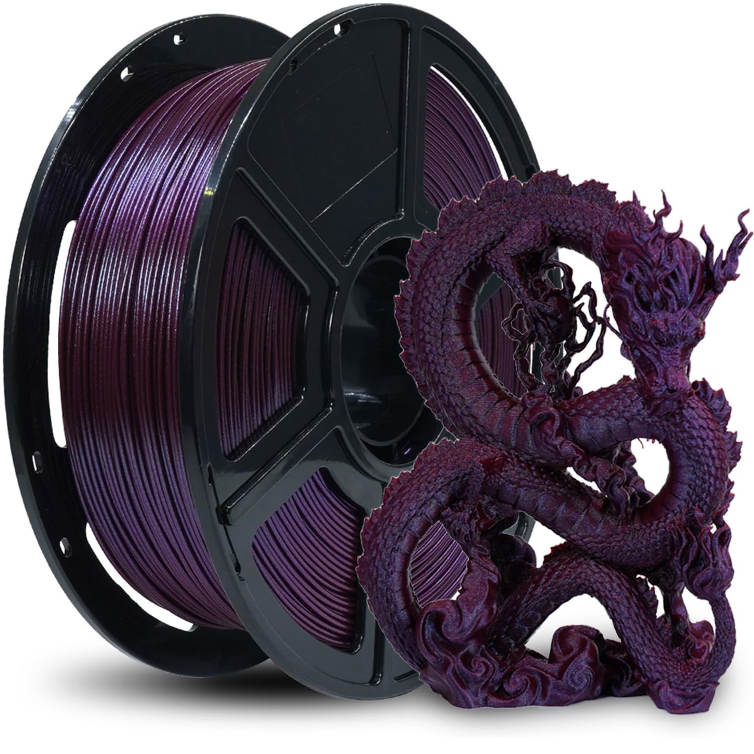 FLASHFORGE 3D Printer Filament, Chameleon PLA Color Shift Filament 1.75mm, Ch...