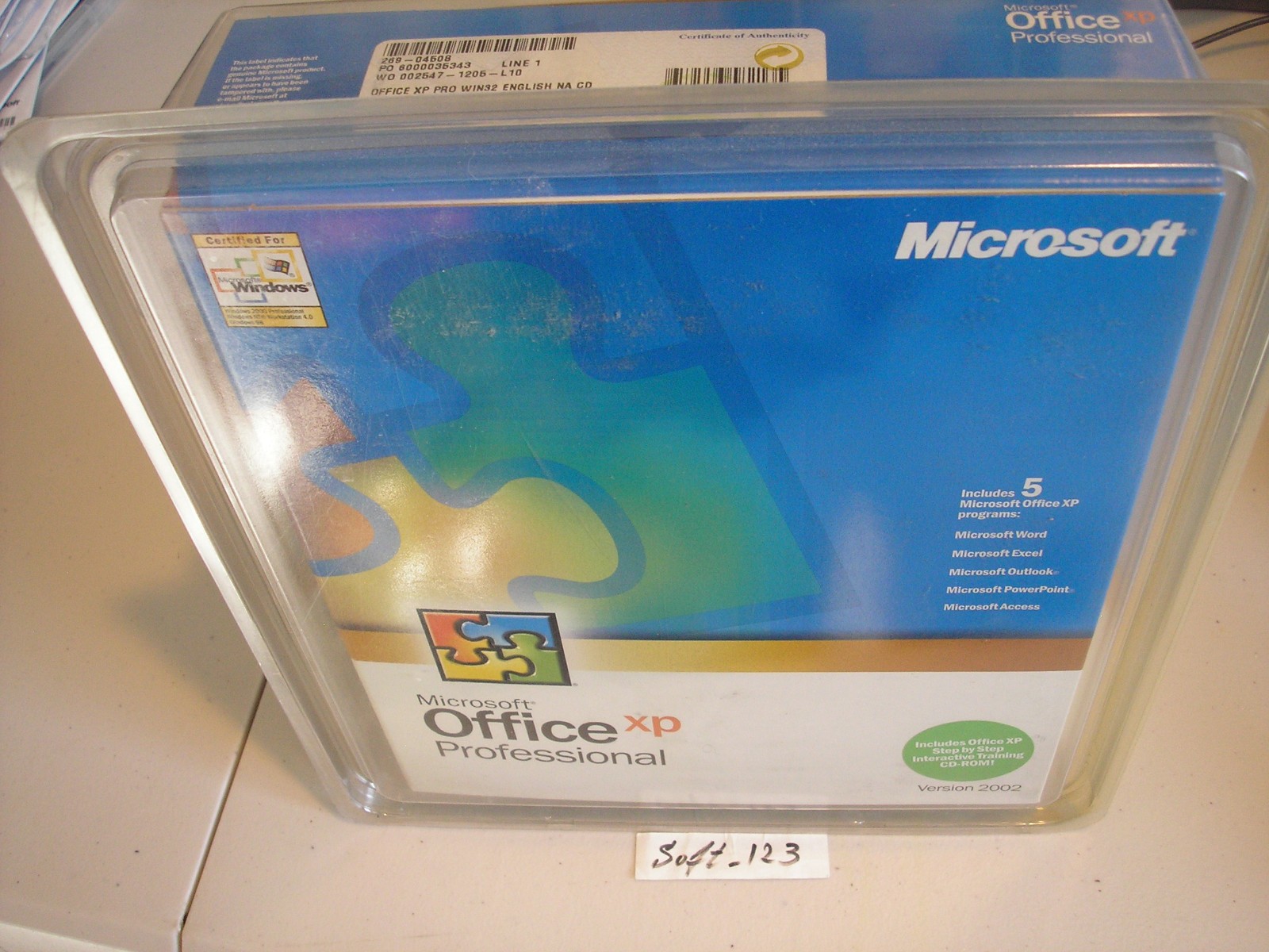 Microsoft Office XP Professional Licensed for 2 PCs  =New Sealed Retail Box=