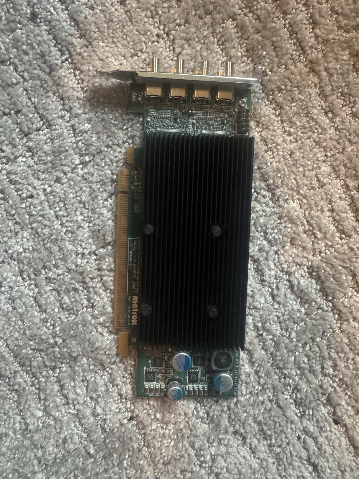Matrox M9148 1GB PCIEx16 Quad Monitor Graphics Video Card M9148-E1024LAF 4x mDP