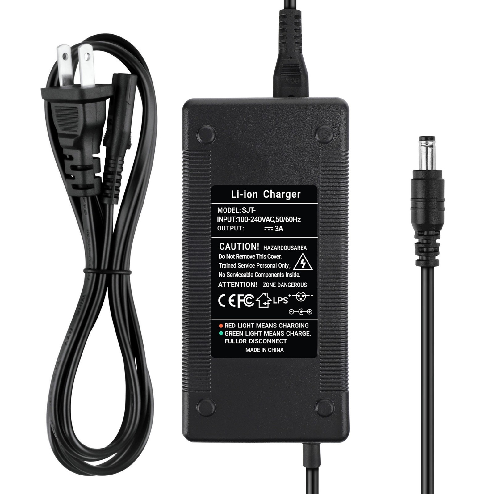 3A AC Adapter Charger For Funhang EB-C2 Electric Bike 1000W Peak Power Supply
