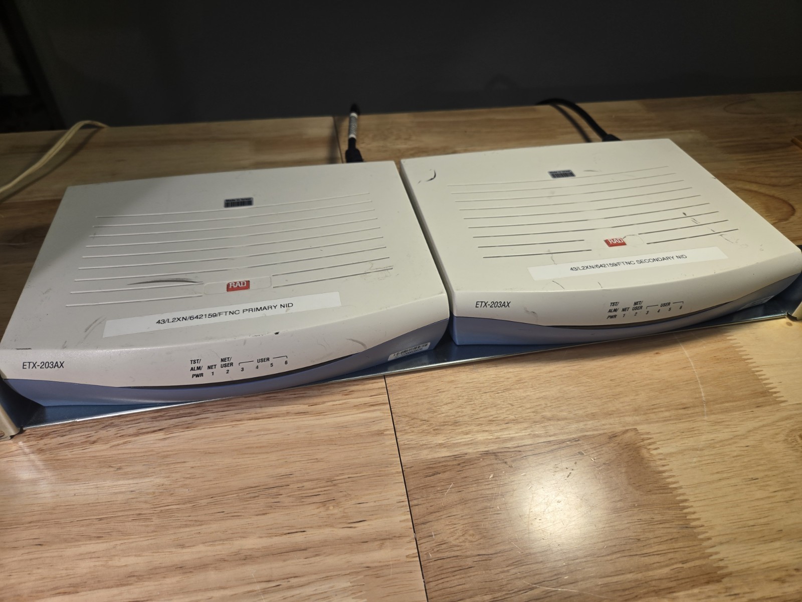 2x RAD ETX-203AX 43 L2xn