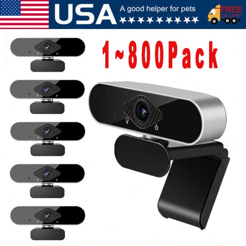 1080P Full HD USB Webcam for PC Desktop,Laptop Web Camera with Microphone Lot