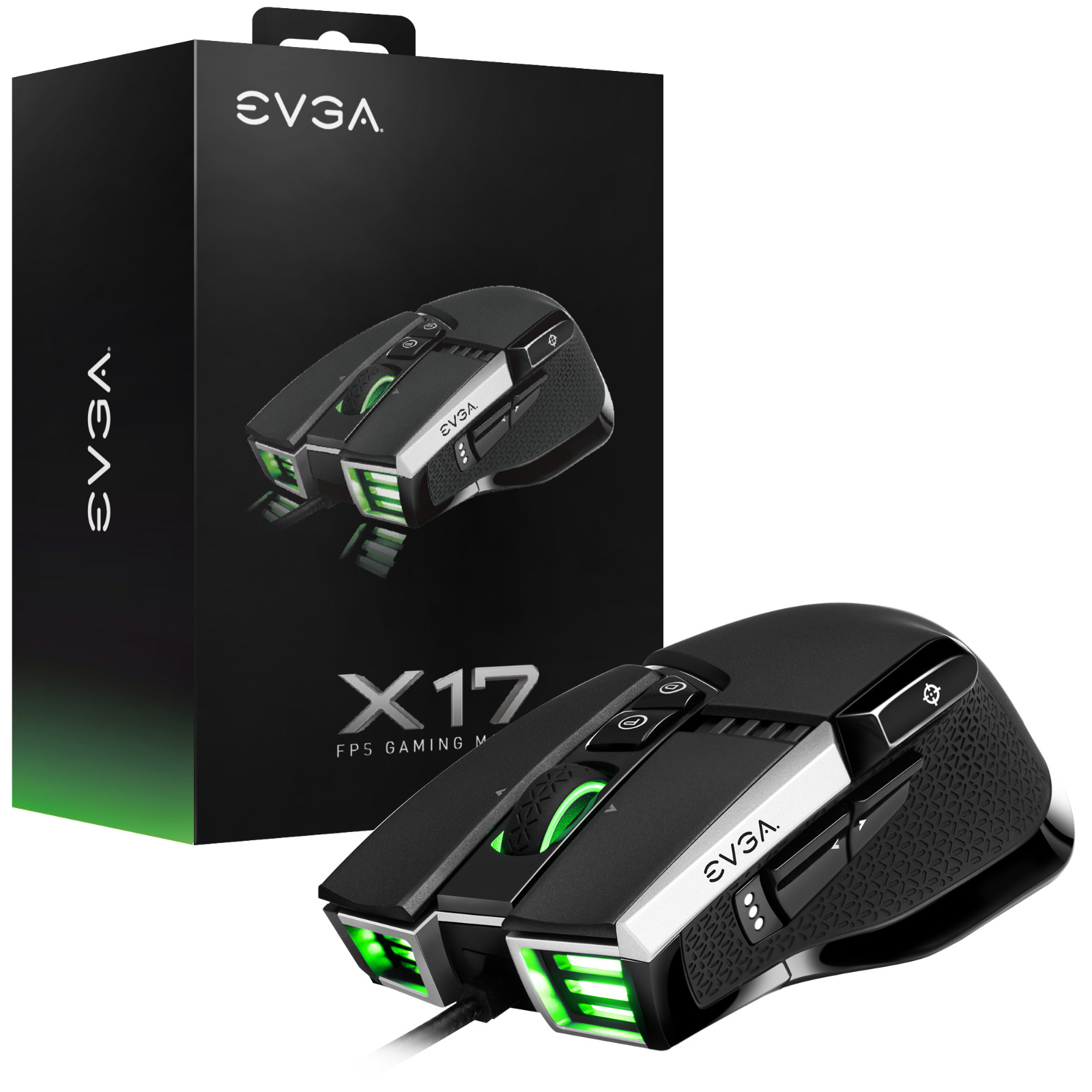 EVGA X17 GAMING MOUSE BLACK