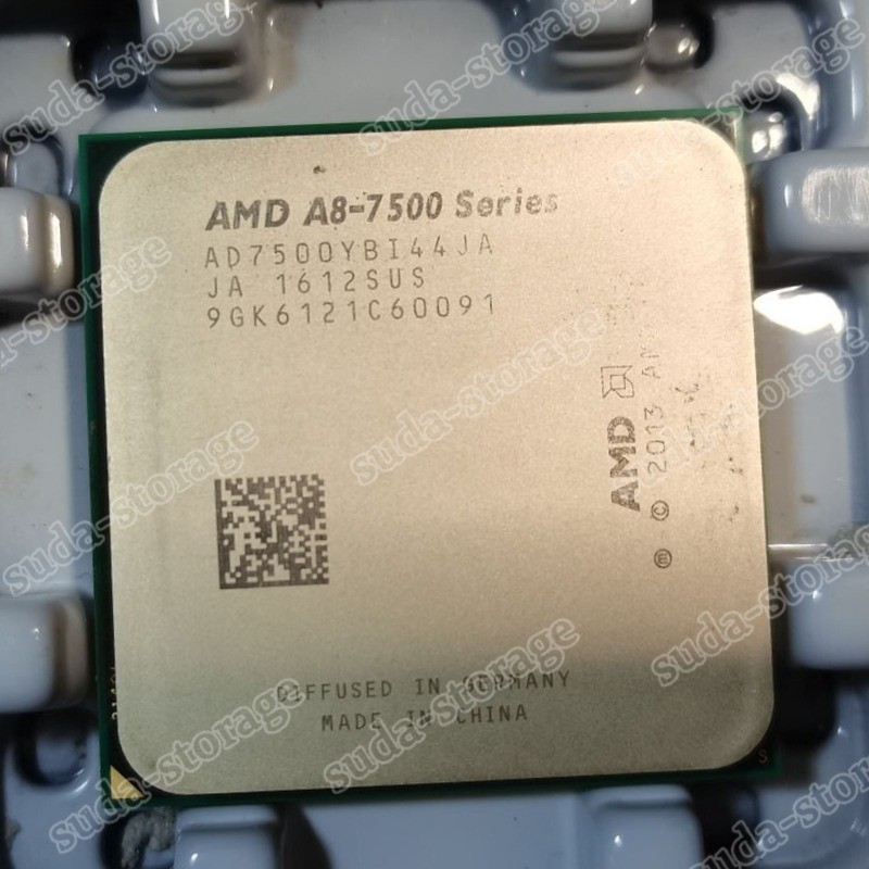 1PCS Used AMD A8-7500 Quad Core Processor 3.0 GHz, AD7500YBI44JA Socket FM2+, 6