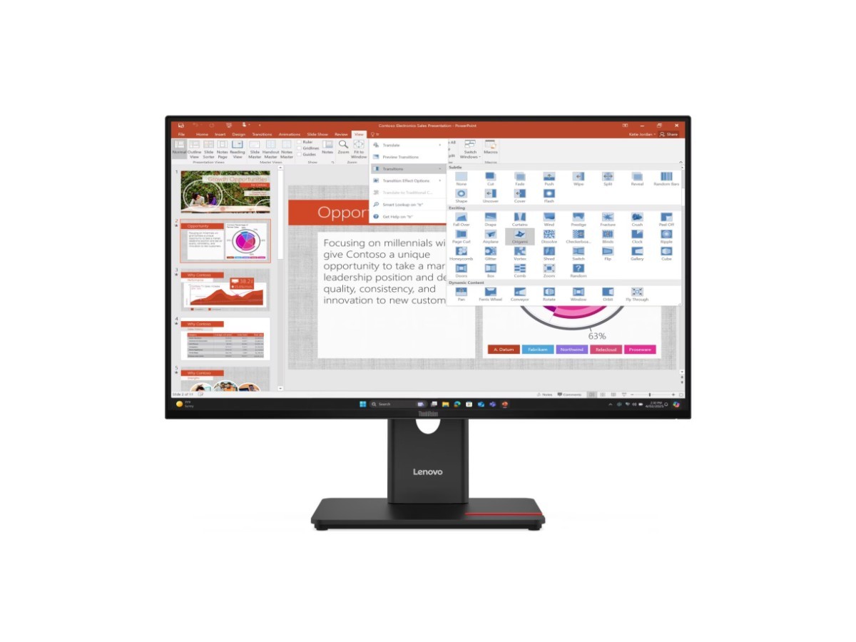 Lenovo-New-64A5MAT6UZ _ LENOVO THINKVISION T27-40 MONITOR - FLAT - 192