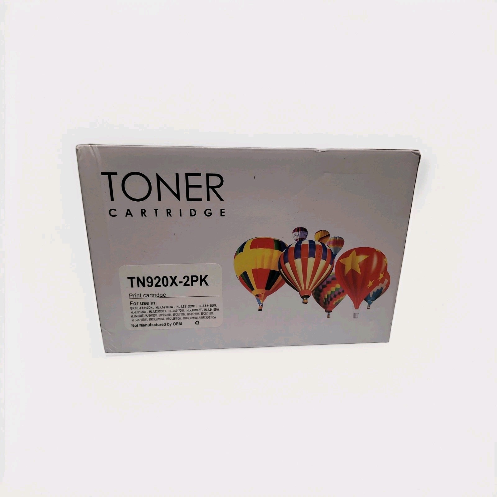 TN920X  Two Pack Toner Cartridges Black