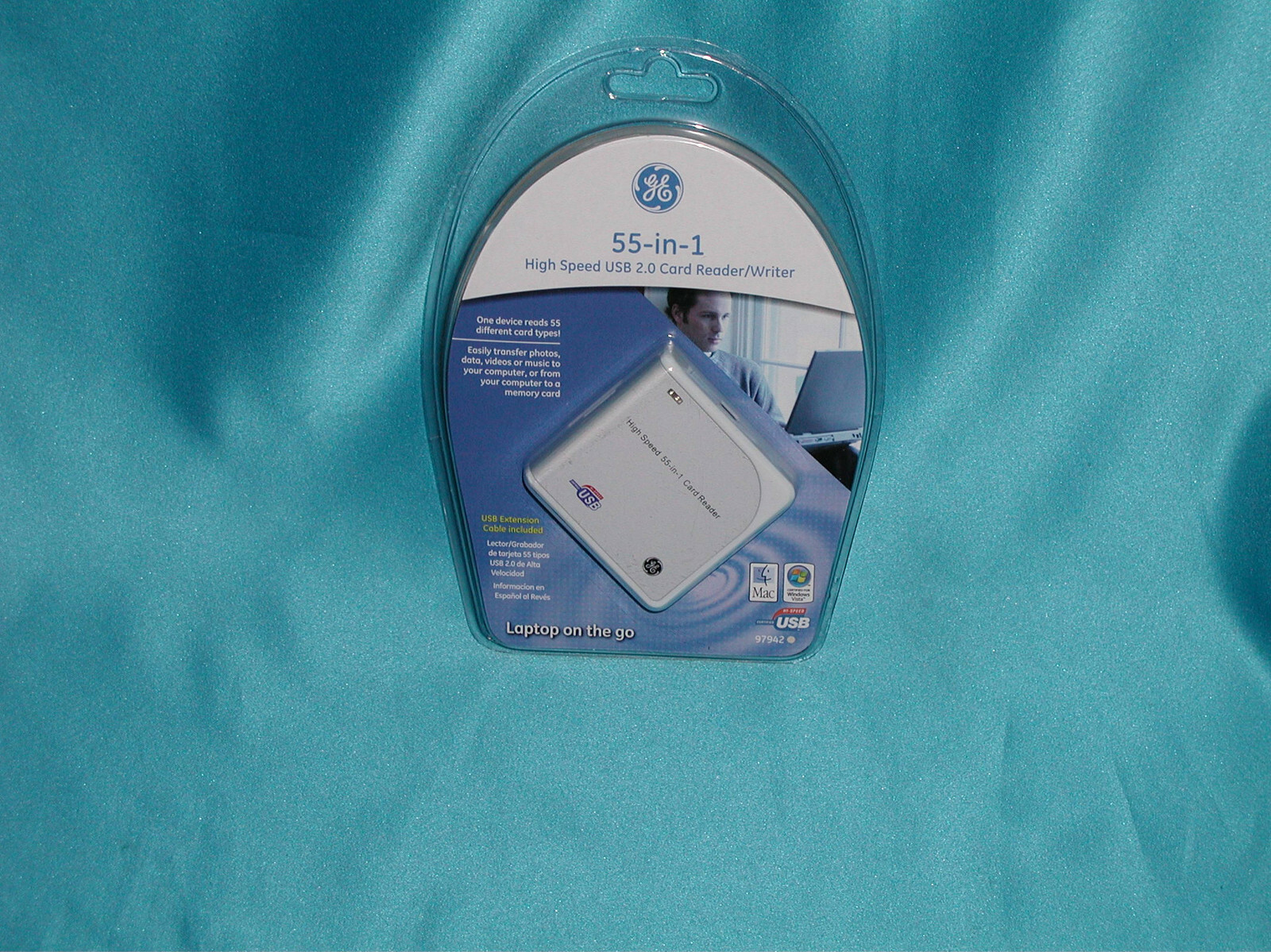 GE 97942 Hi Speed USB 2 Card Reader Writer 55 in One "FactoryNewGreat SALE" WOW