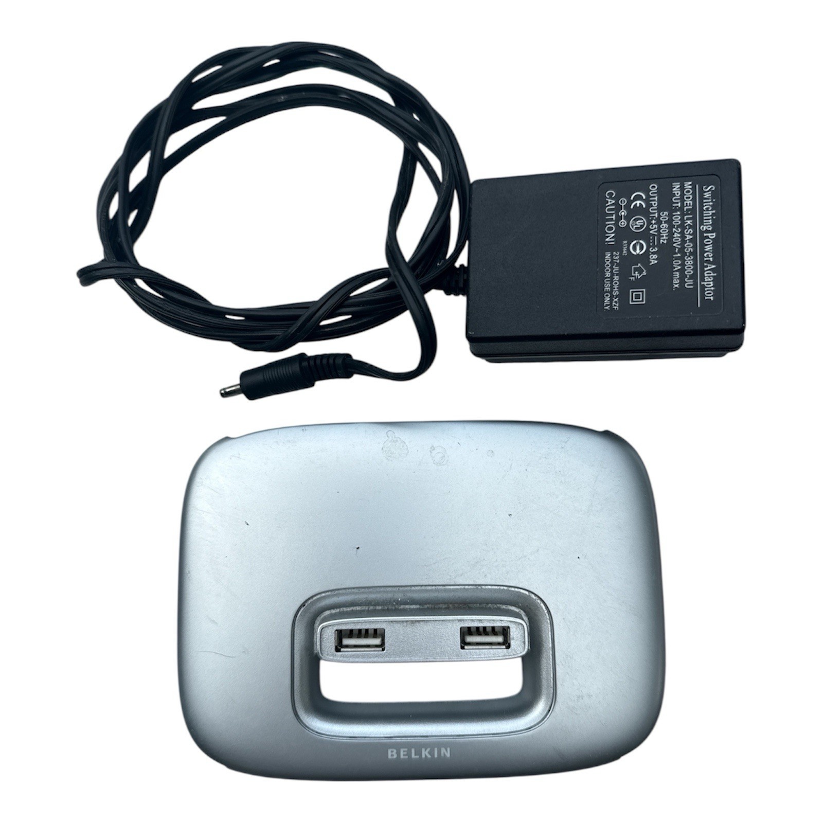 Genuine Belkin (F5U237) Hi-Speed USB 2.0 7 Port Adapter Hub w/ Power Supply