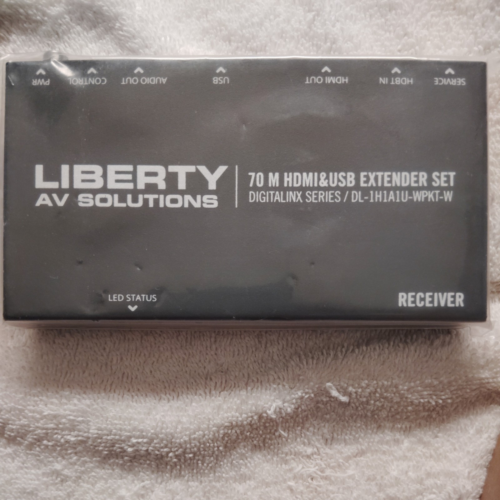 New Liberty HDMI & USB over HDBase T Extension Set, DL-1H1A1U-WPKT-W.