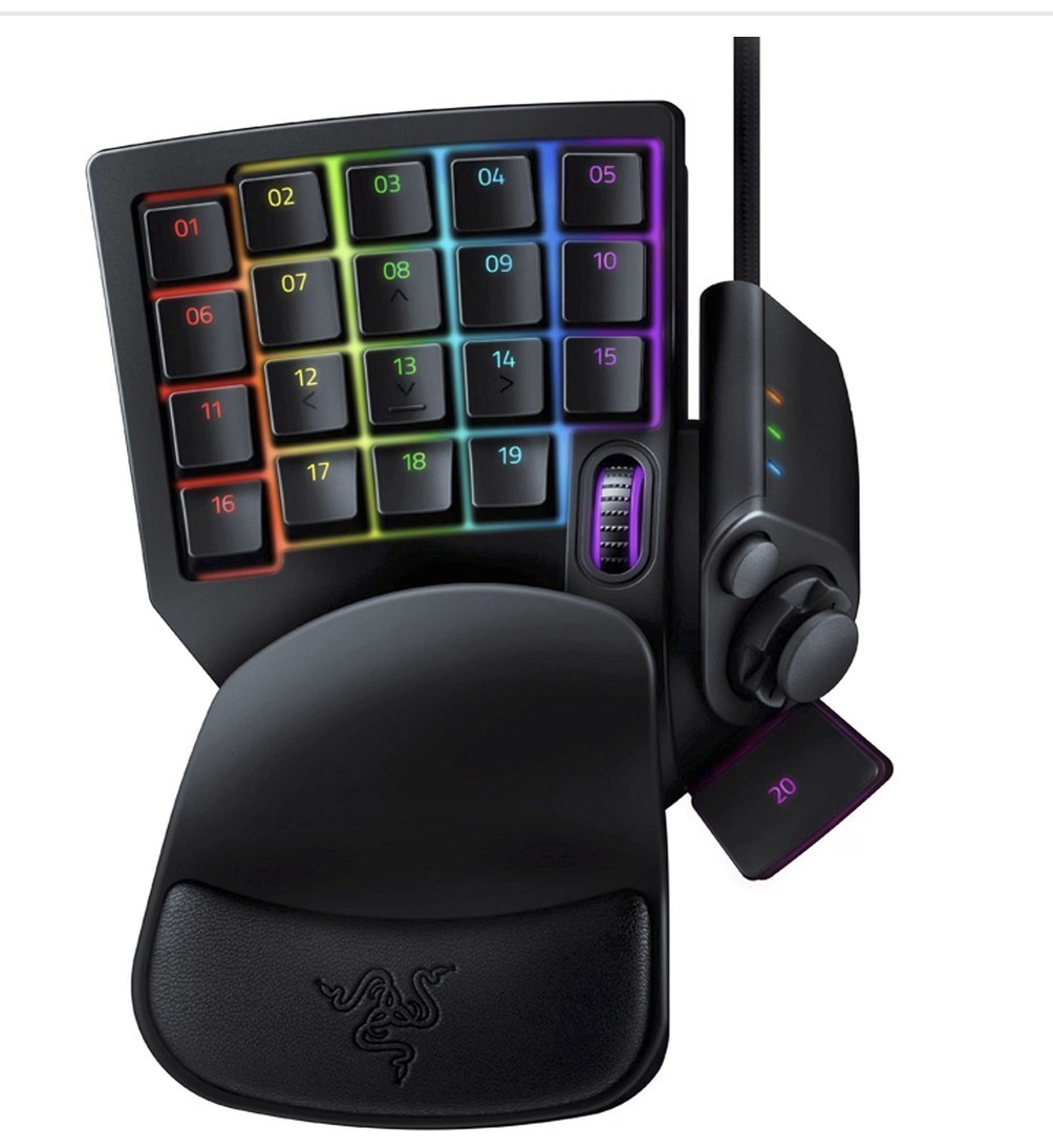 Razer Tartarus V2 Wired Gaming Mecha-Membrane Keypad for Mac and Windows