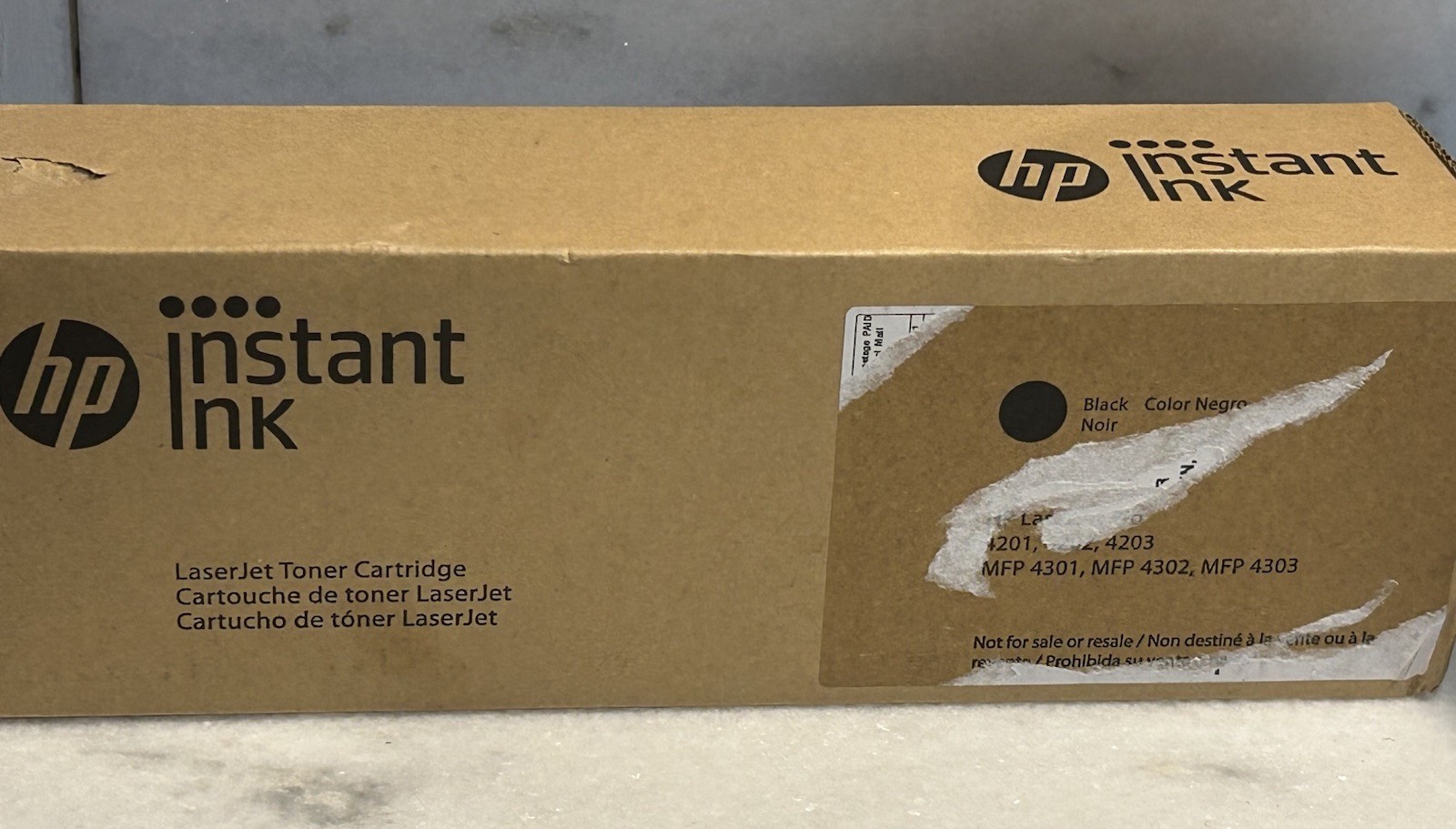 HP INSTANT INK W8000Black LaserJet Toner Cartridge 210 220 230 OEM New & Sealed