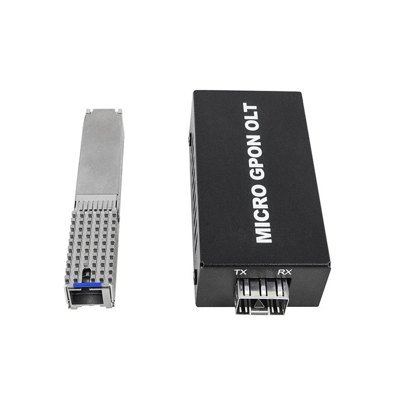 Micro GPON OLT Stick Single Port Portable FTTH FTTx SC UPC 1GE for 32ONU