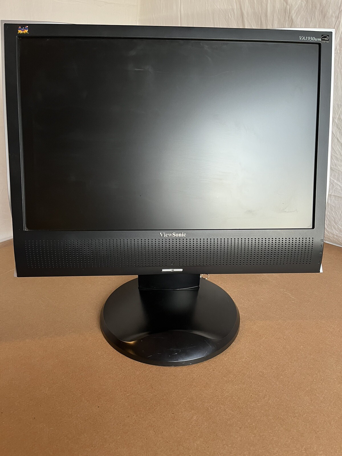 ViewSonic VA1930WM VA1930WM-3 19" LCD Monitor VS11419 Tested Working