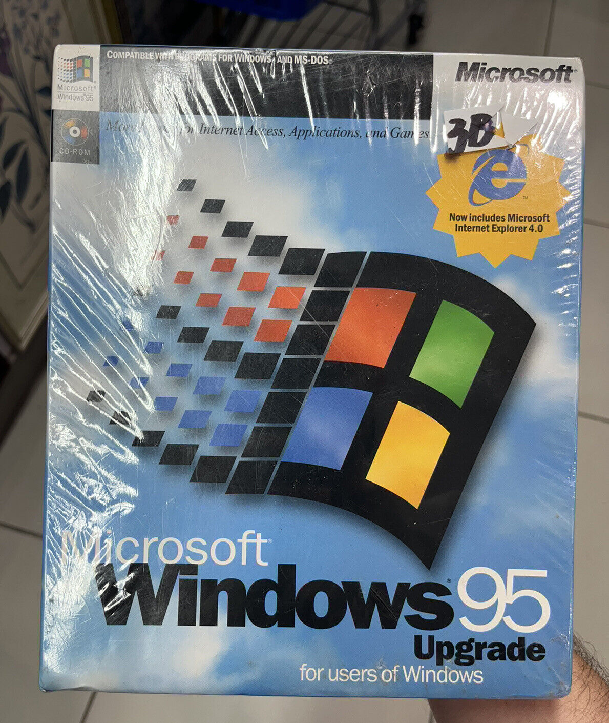 [BRAND NEW] Microsoft Windows 95 Operating System Upgrade RARE Vintage Computer