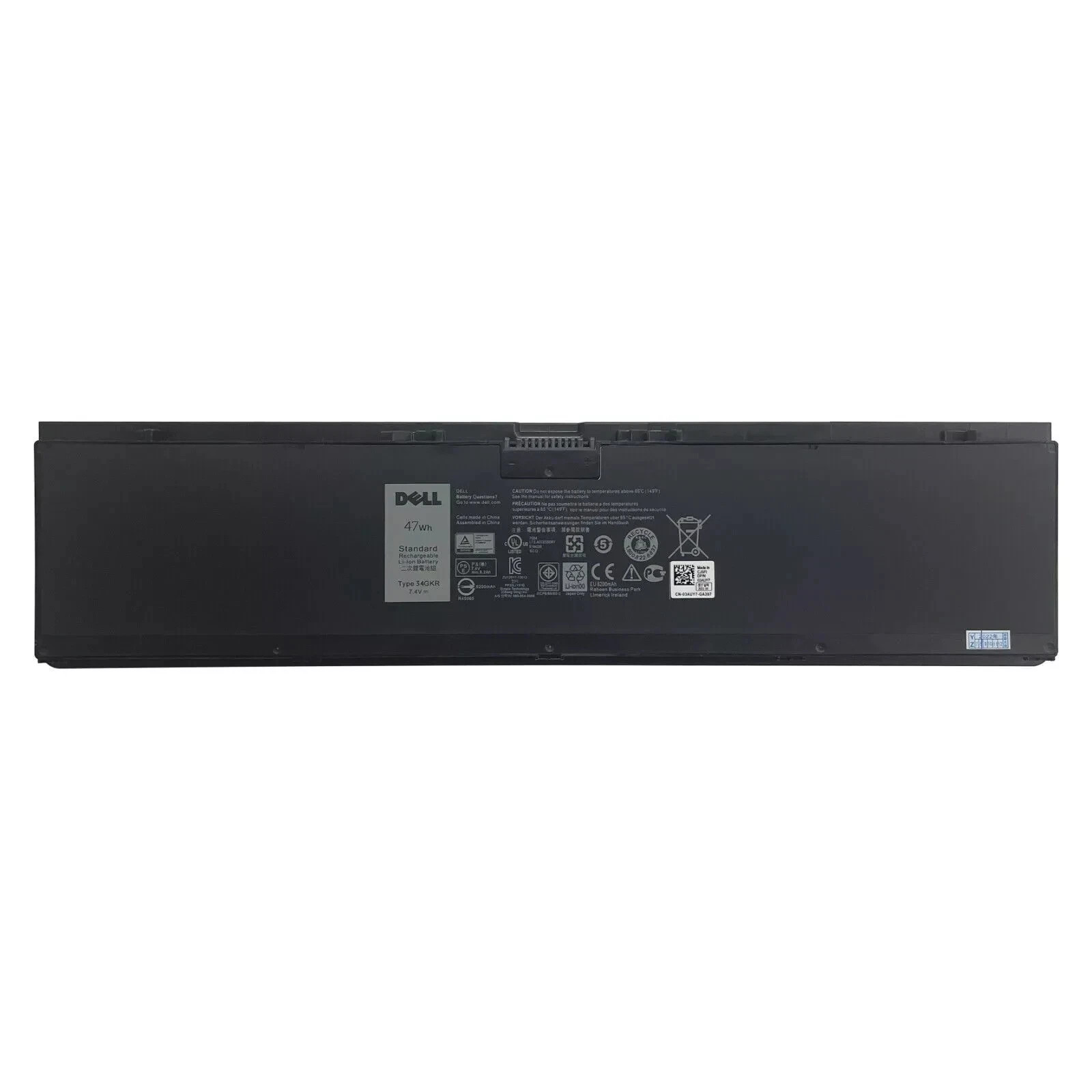 OEM Genuine 47Wh 34GKR G0G2M Battery for Dell Latitude 14 7000 E7440 E7420 T19VW
