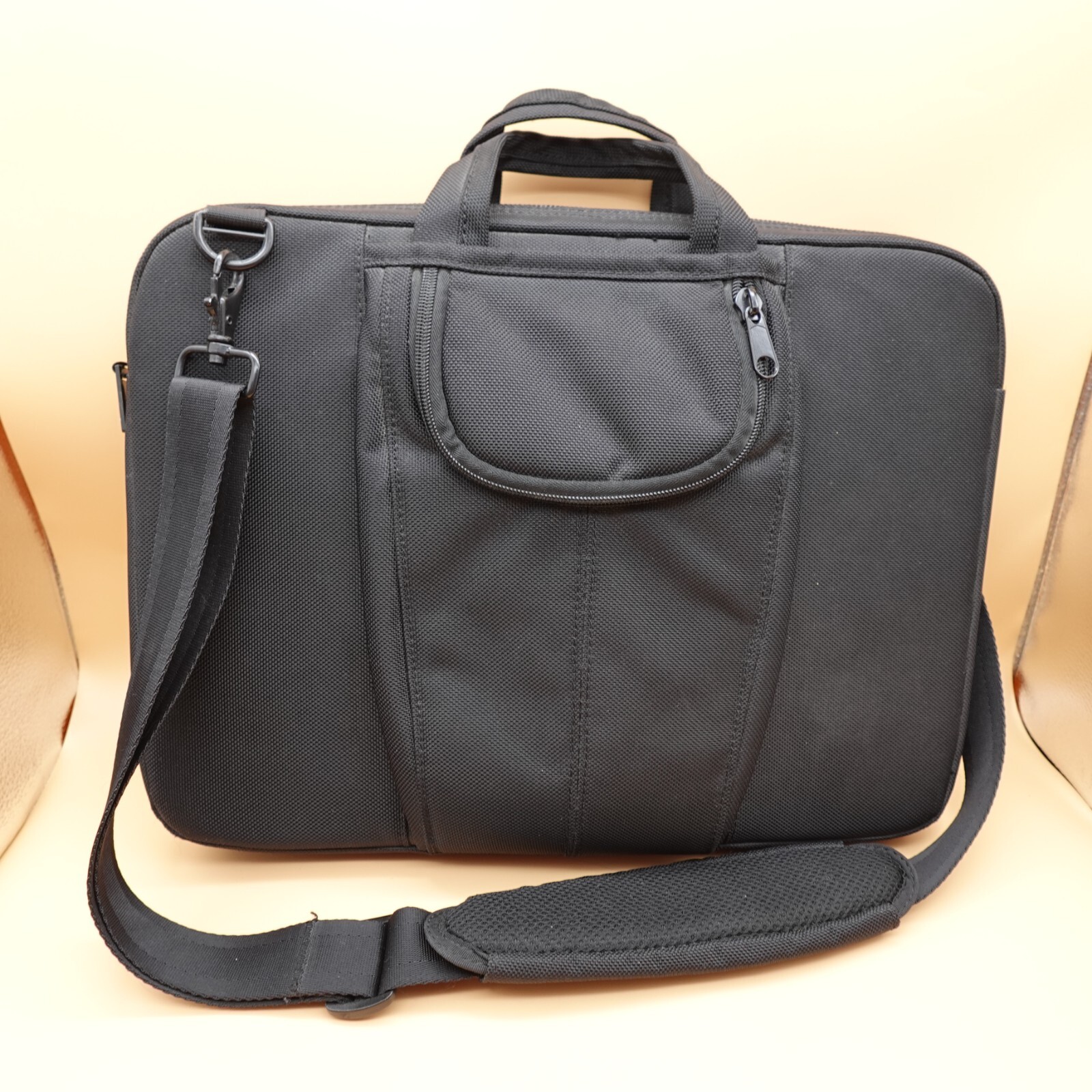 Brenthaven Laptop Bag Briefcase Travel Crossbody Black Hard Side Protection USA
