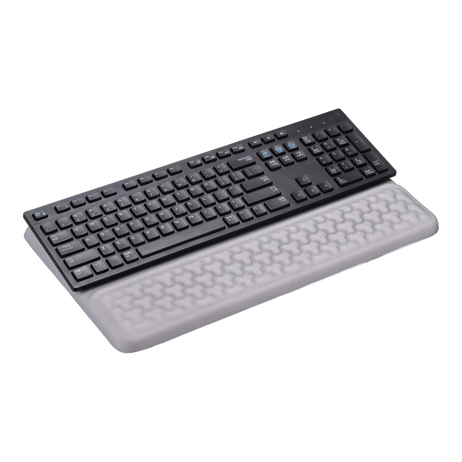 Computer Keyboard Stand w/ Wrist Rest Computer Wrist Support Gray