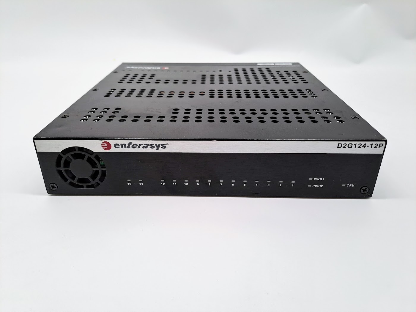 Enterasys D2G124-12P 12-Port Gigabit Network Switch