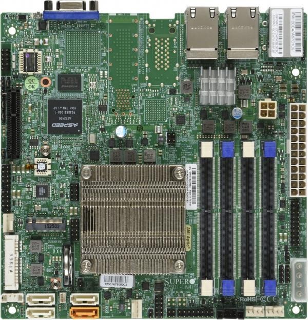 Supermicro MBD-A2SDI-LN4F-B Motherboard NEW, IN STOCK, 5 Year Warranty