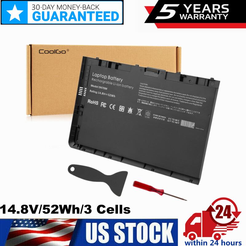 BT04XL Battery for HP EliteBook Folio 9470M 9480M HSTNN-DB3Z 687945-001 BA06XL