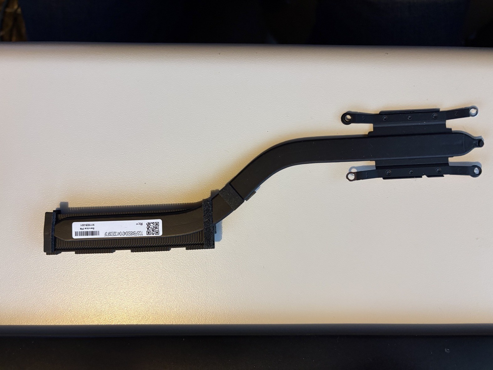 HP Laptop CPU Heatsink Thermal Module Service PN N11829-001 OEM Used