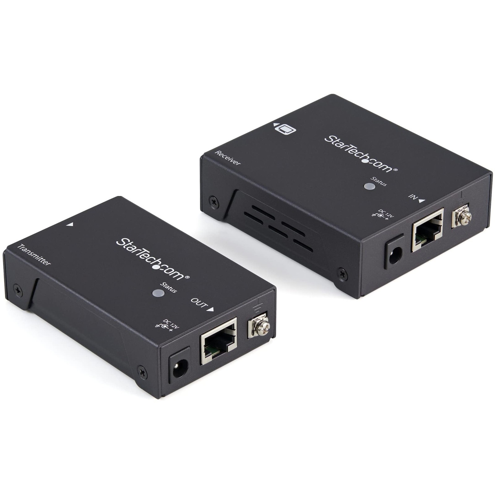 StarTech.com ST121HDBTPW 330 ft (100 m) HDMI Over Cat6 Extender, HDMI Over CAT5,