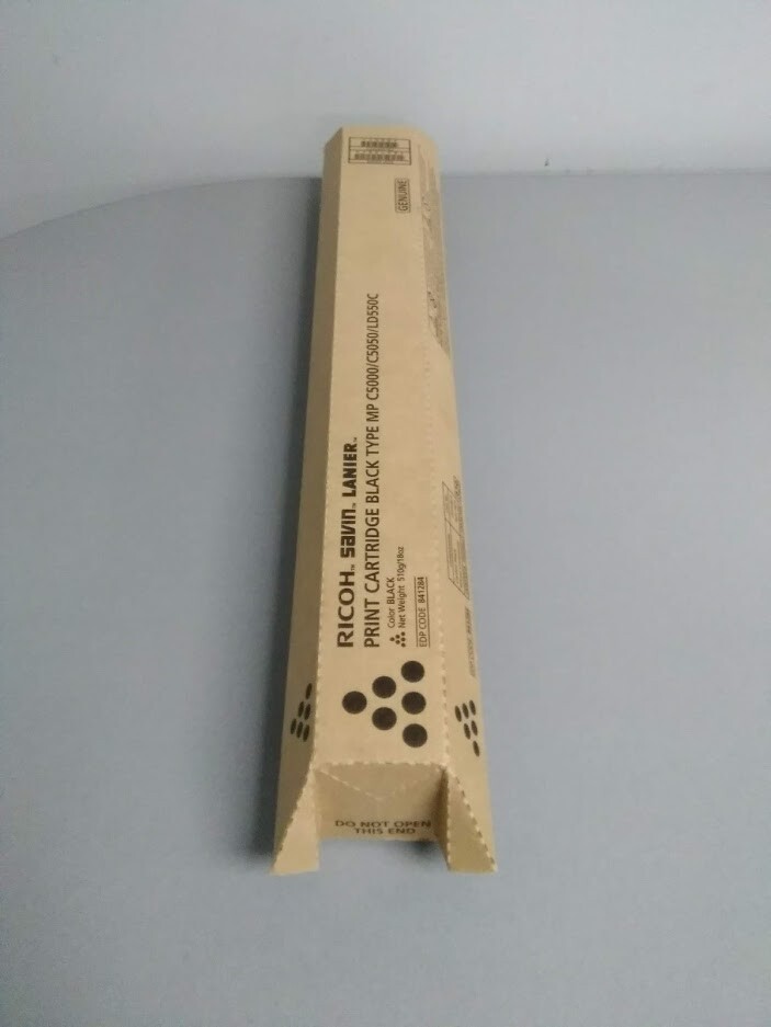 Genuine Ricoh 841284 Aficio MP C5000 Black Toner Cartridge