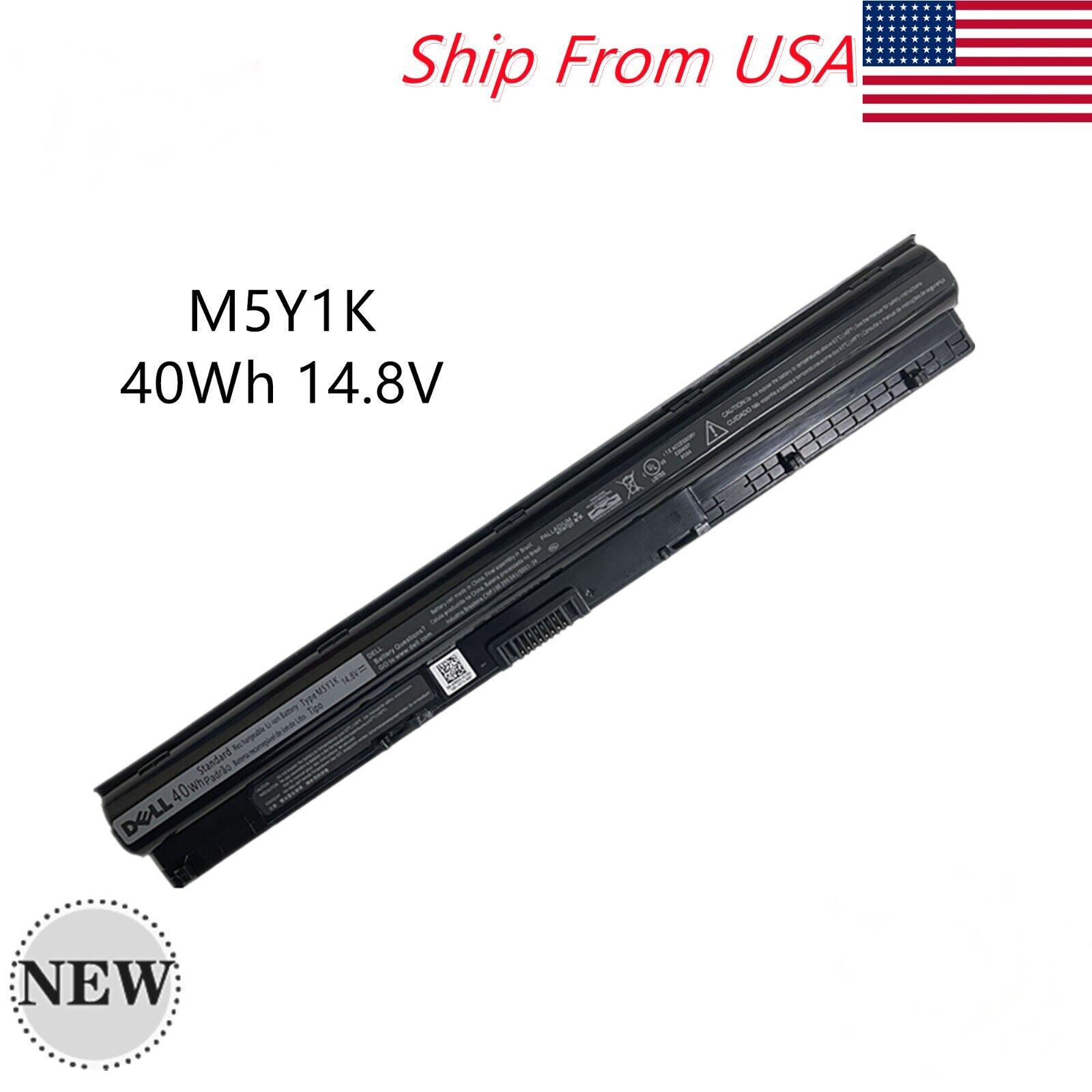 10 PACK NEW OEM 40Wh M5Y1K Battery For Dell Inspiron 3451 3458 5455 5551 5758