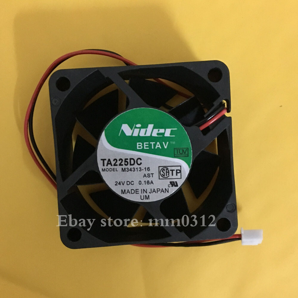 1PCS NIDEC TA225DC M34313-16 24V 0.16A 6CM 6025 Inverter Cooling Fan