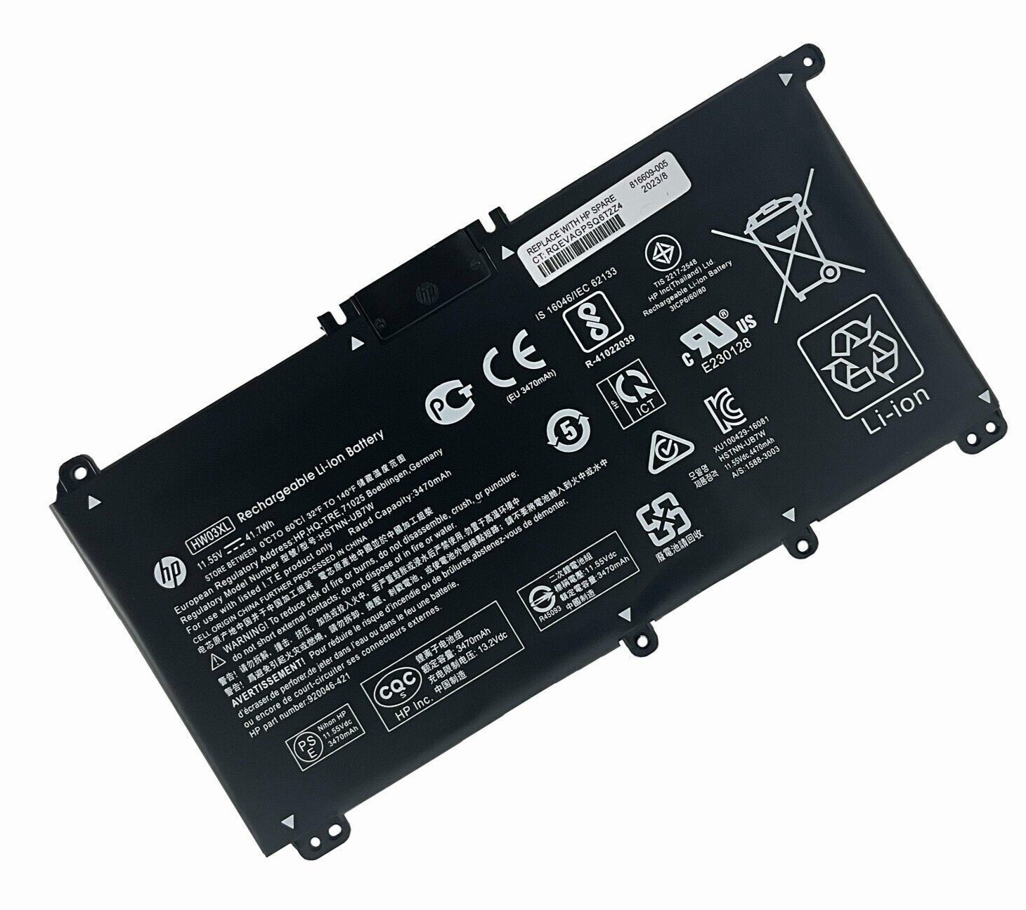 OEM Genuine HW03XL Battery HP Pavilion 15-EG 17-CN 17-CP HSTNN-IB90 L97300-005