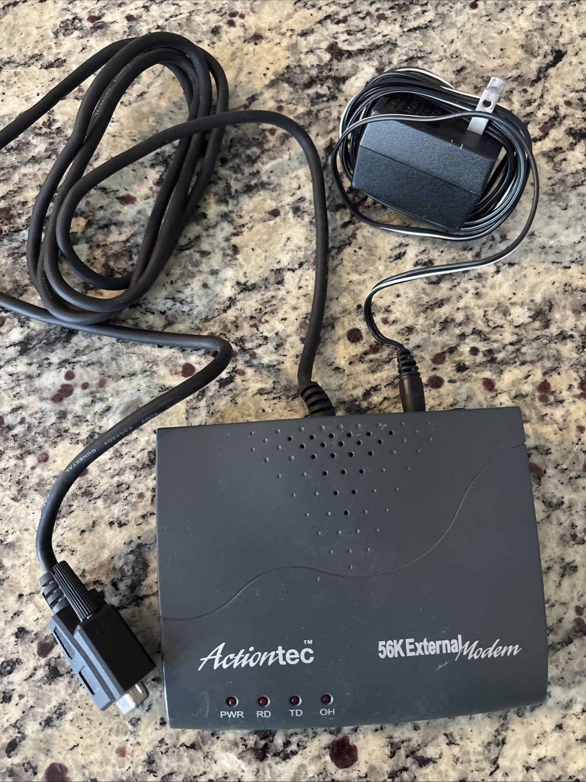 Actiontec EX560LKA 56K External Modem With Power cord