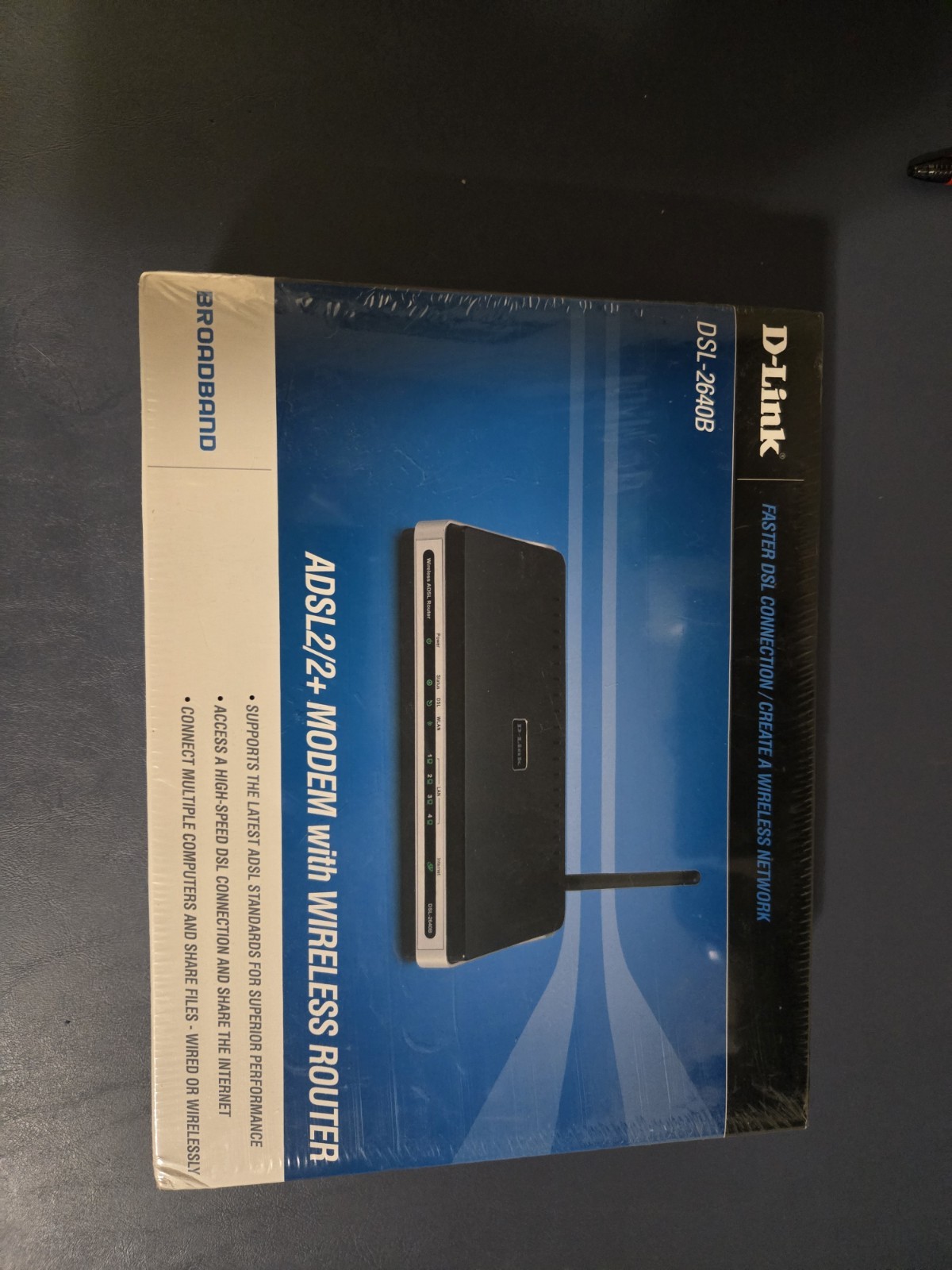 D-Link DSL-2320B ADDL2/2+ Ethernet/USB Modern NEW SEALED