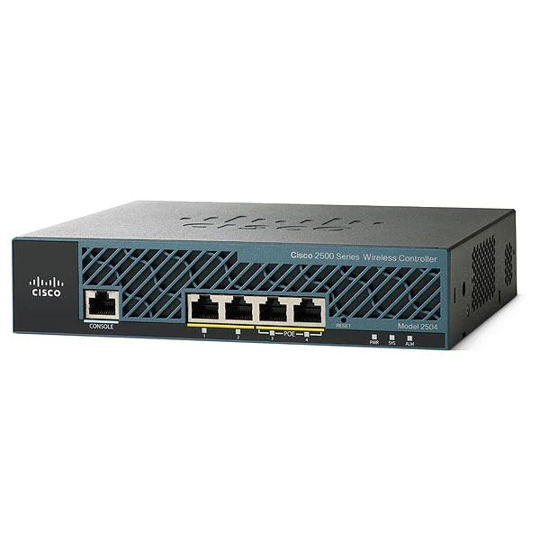 New Cisco AIR-CT2504-25-K9Z Wireless Controller (JOI)