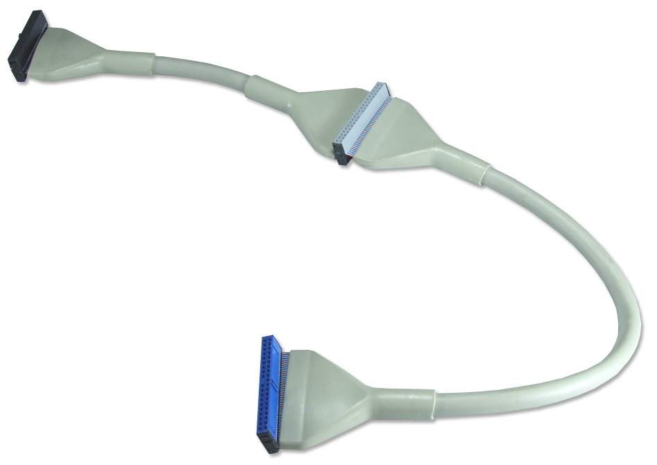 ULTRA ATA 133 Round Dual IDE 3 Connector Beige 24-Inch