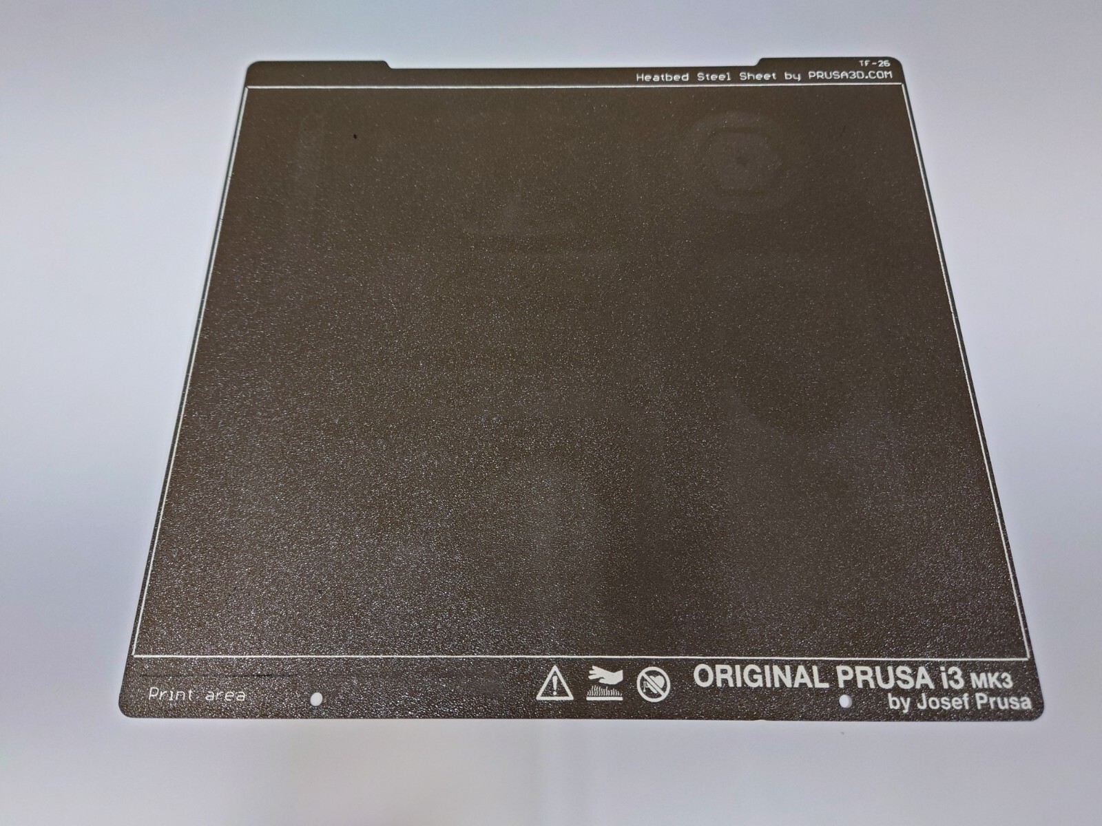 USED Textured Spring Steel Sheets for Prusa MK2.5, MK3, MK3S, MK3S+, MK4