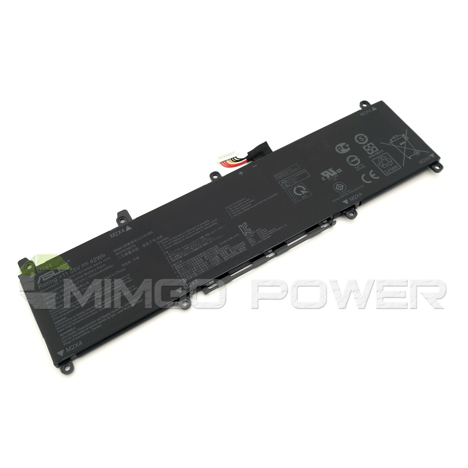 New Genuine C31N1806 Battery for Asus adol 13FN 13U VivoBook S13 S330FA S330FN